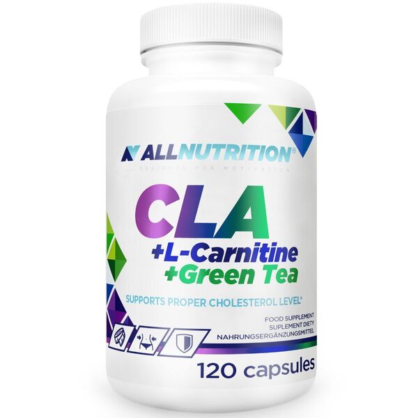 Allnutrition CLA + LCarnitine + Green Tea 120 caps- Lillys Pharmacy and Health Store