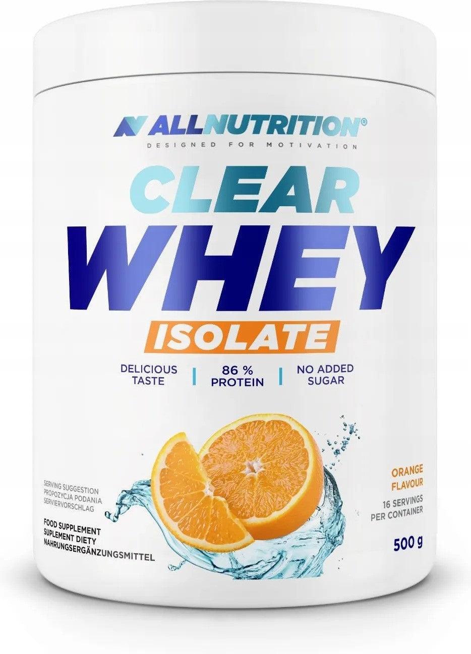 Allnutrition Clear Whey Isolate, Orange - 500g