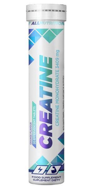 Allnutrition Creatine Monohydrate, 3409mg (Orange) 20 effervescent tablets- Lillys Pharmacy and Health Store