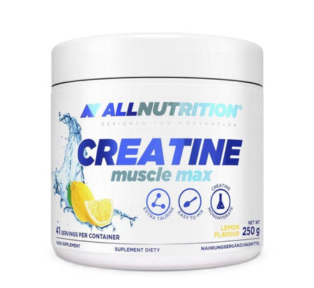 Allnutrition Creatine Muscle Max, Lemon 250g- Lillys Pharmacy and Health Store
