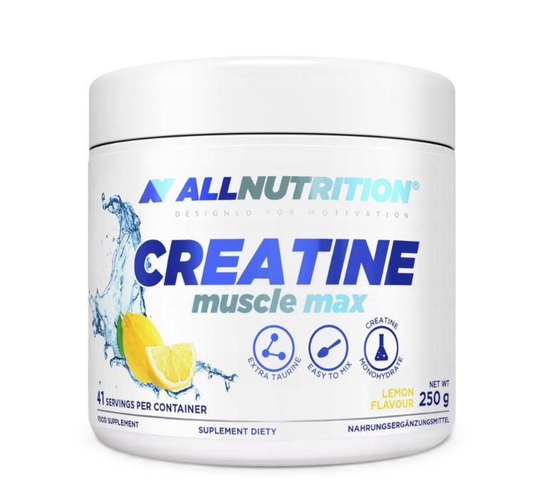 Allnutrition Creatine Muscle Max, Lemon 250g- Lillys Pharmacy and Health Store