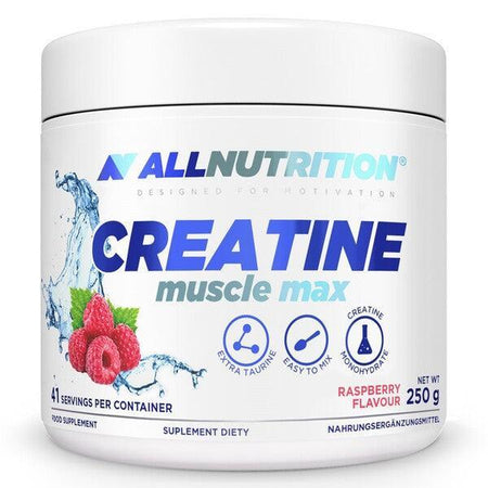 Allnutrition Creatine Muscle Max, Raspberry 250g- Lillys Pharmacy and Health Store