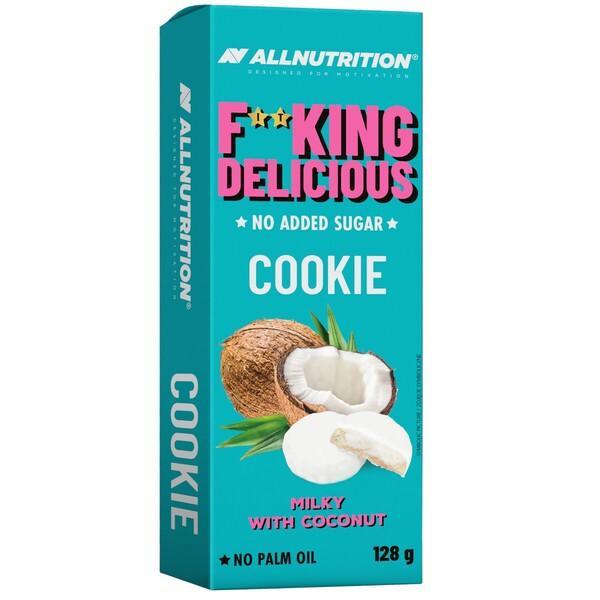 Allnutrition Fitking Delicious Cookie, Milky with Coconut 128g- Lillys Pharmacy and Health Store