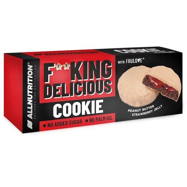 Allnutrition Fitking Delicious Cookie, Peanut Butter Strawberry Jelly 128g- Lillys Pharmacy and Health Store