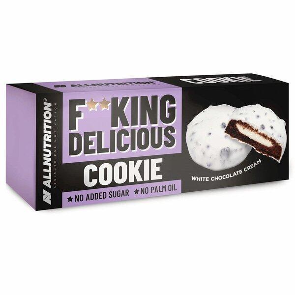 Allnutrition Fitking Delicious Cookie, White Choco Cream 128g- Lillys Pharmacy and Health Store