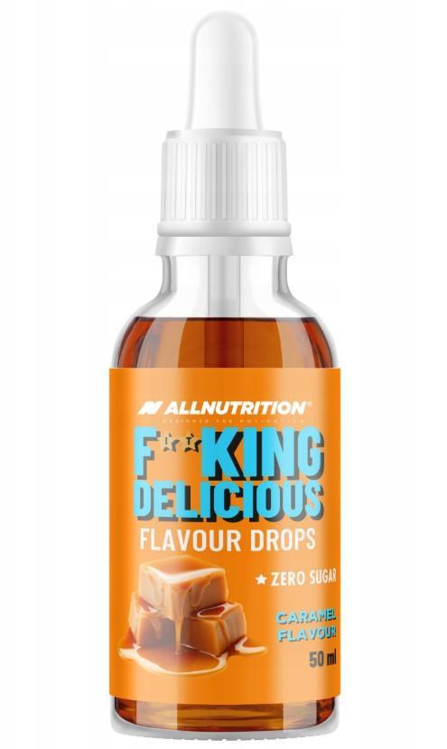 Allnutrition Fitking Delicious Flavour Drops, Caramel 50 ml- Lillys Pharmacy and Health Store