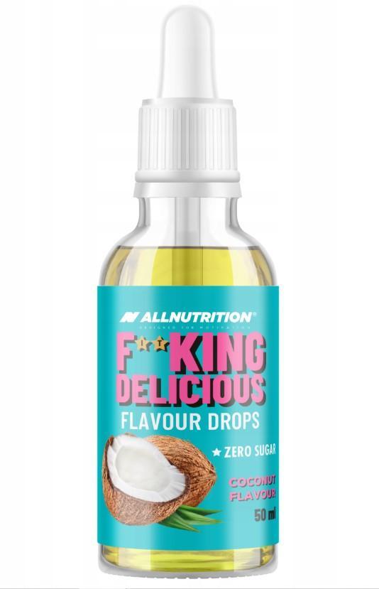 Allnutrition Fitking Delicious Flavour Drops, Coconut 50 ml- Lillys Pharmacy and Health Store