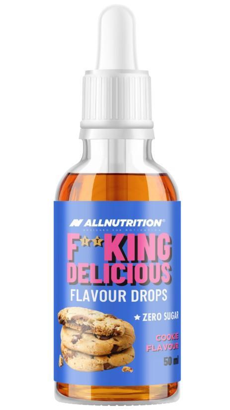 Allnutrition Fitking Delicious Flavour Drops, Cookie 50 ml- Lillys Pharmacy and Health Store
