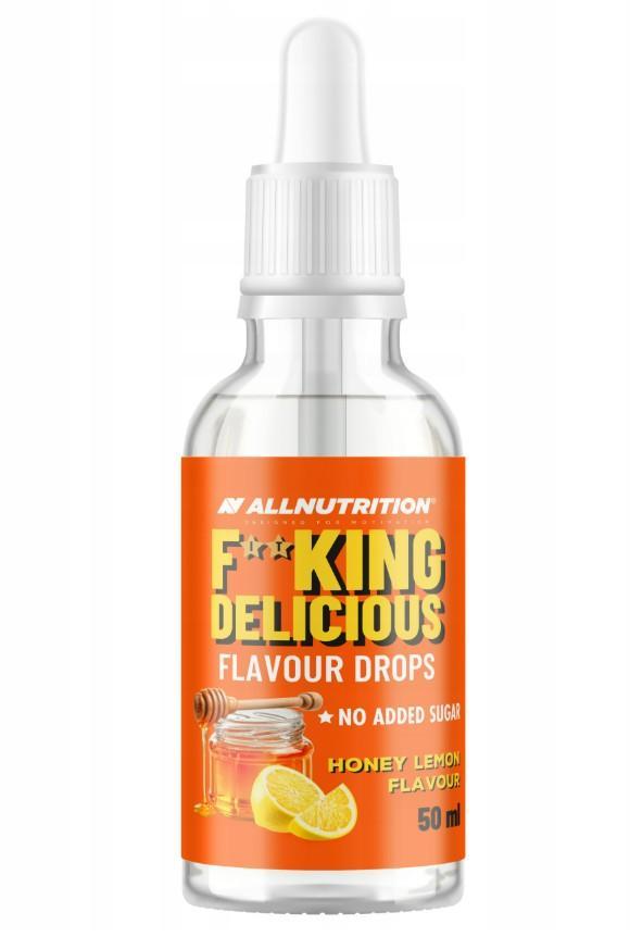 Allnutrition Fitking Delicious Flavour Drops, Honey Lemon - 50 ml