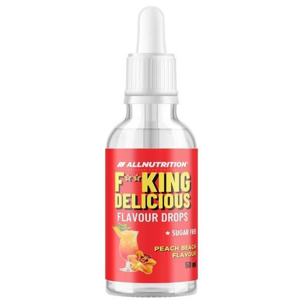 Allnutrition Fitking Delicious Flavour Drops, Peach Beach 50 ml- Lillys Pharmacy and Health Store