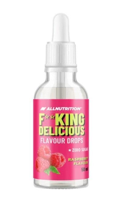 Allnutrition Fitking Delicious Flavour Drops, Raspberry 50 ml- Lillys Pharmacy and Health Store