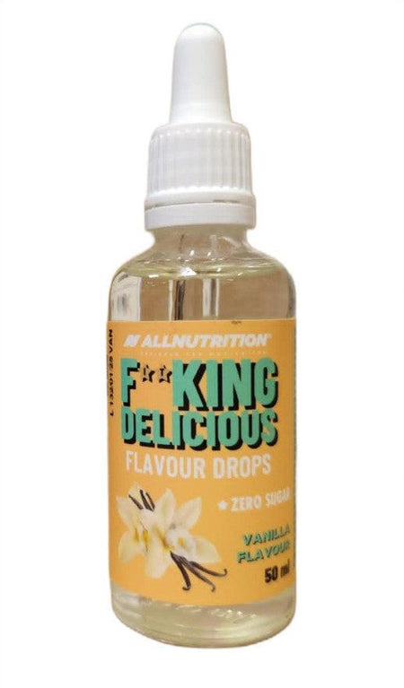 Allnutrition Fitking Delicious Flavour Drops, Vanilla 50 ml- Lillys Pharmacy and Health Store