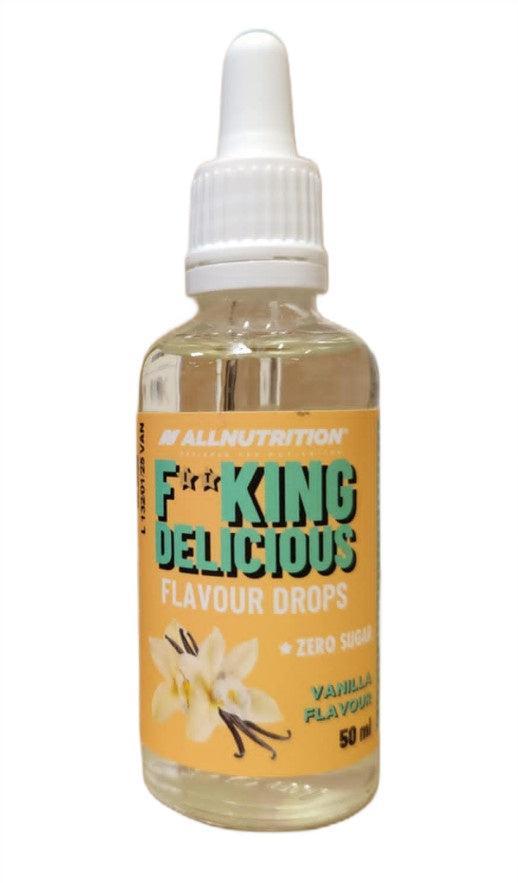 Allnutrition Fitking Delicious Flavour Drops, Vanilla 50 ml- Lillys Pharmacy and Health Store