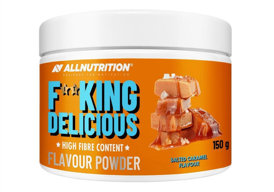 Allnutrition Fitking Delicious Flavour Powder, Salted Caramel 150g- Lillys Pharmacy and Health Store