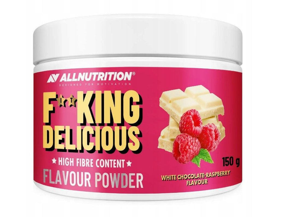 Allnutrition Fitking Delicious Flavour Powder, White ChocolateRaspberry 150g- Lillys Pharmacy and Health Store