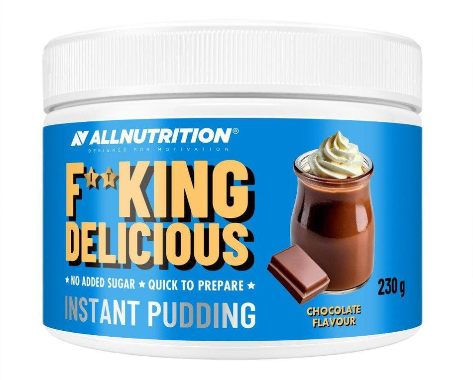 Allnutrition Fitking Delicious Instant Pudding, Chocolate 230g- Lillys Pharmacy and Health Store
