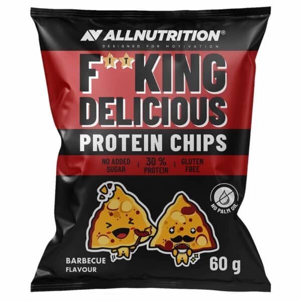 Allnutrition Fitking Delicious Protein Chips, Barbecue 60g- Lillys Pharmacy and Health Store