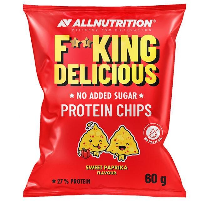 Allnutrition Fitking Delicious Protein Chips, Sweet Paprika 60g- Lillys Pharmacy and Health Store
