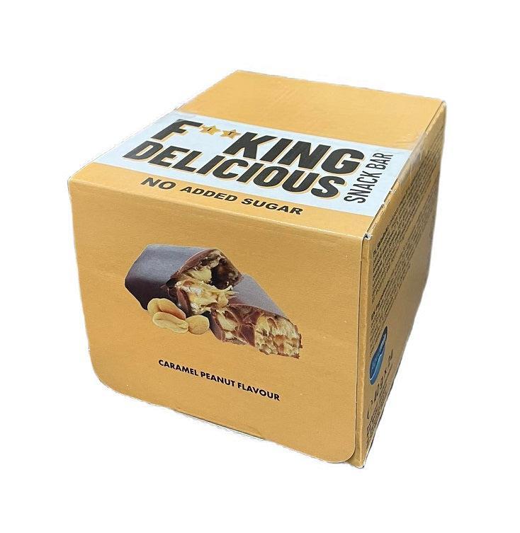 Allnutrition Fitking Delicious Snack Bar, Caramel Peanut (EAN 5902837738949) 24 x 40g- Lillys Pharmacy and Health Store