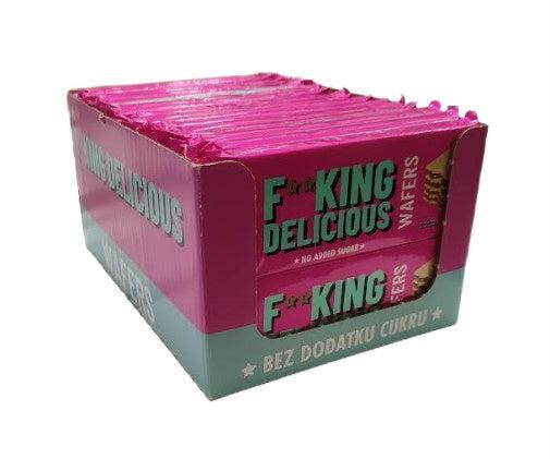 Allnutrition Fitking Delicious Wafers, Cocoa 32 x 80g- Lillys Pharmacy and Health Store