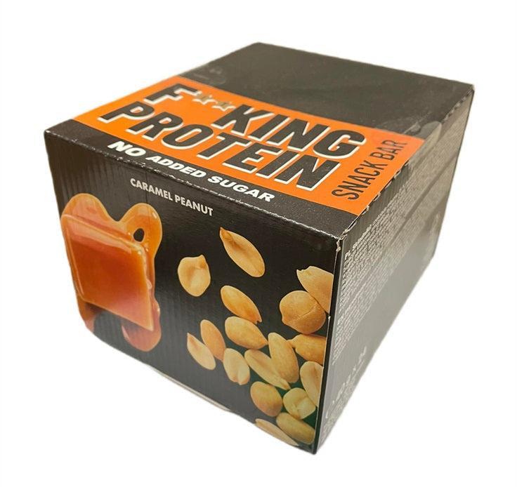 Allnutrition Fitking Protein Snack Bar, Caramel Peanut 24 x 40g- Lillys Pharmacy and Health Store