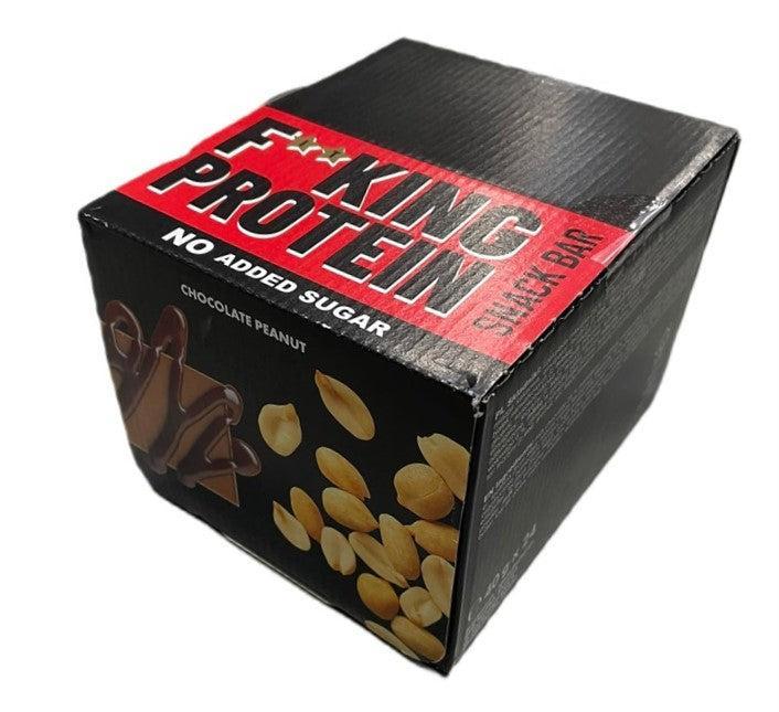 Allnutrition Fitking Protein Snack Bar, Chocolate Peanut 24 x 40g- Lillys Pharmacy and Health Store