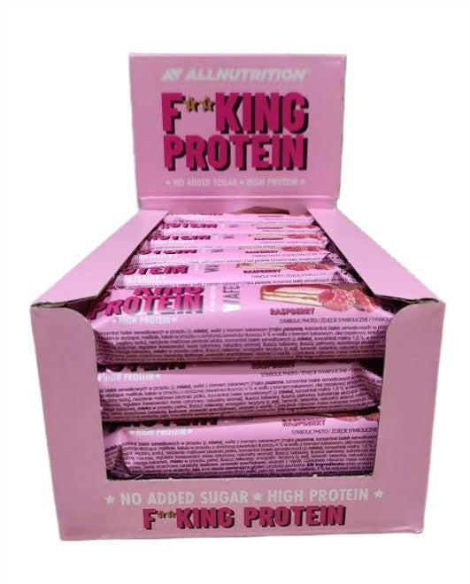 Allnutrition Fitking Protein Wafer, Raspberry 24 x 37g- Lillys Pharmacy and Health Store