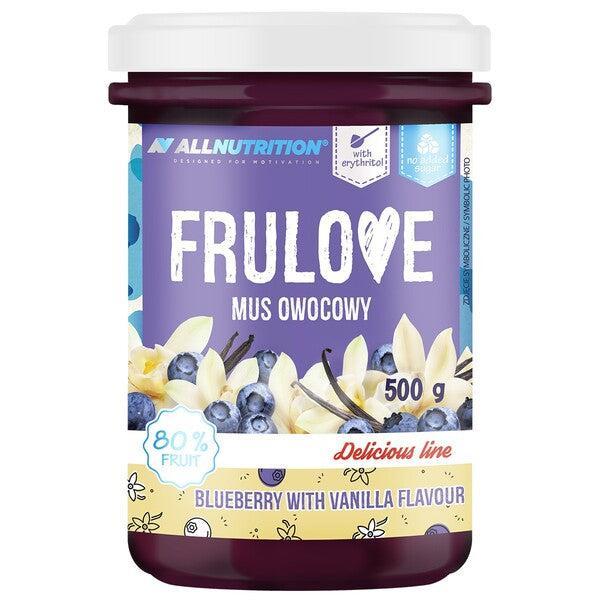 Allnutrition Frulove Mousse, Blueberry with Vanilla 500g- Lillys Pharmacy and Health Store