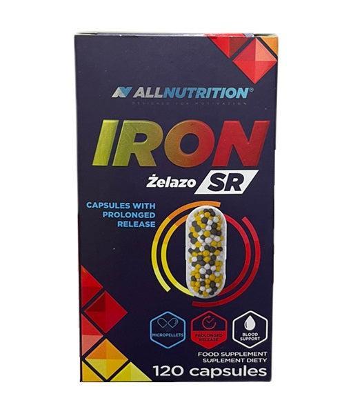 Allnutrition Iron SR 120 caps- Lillys Pharmacy and Health Store