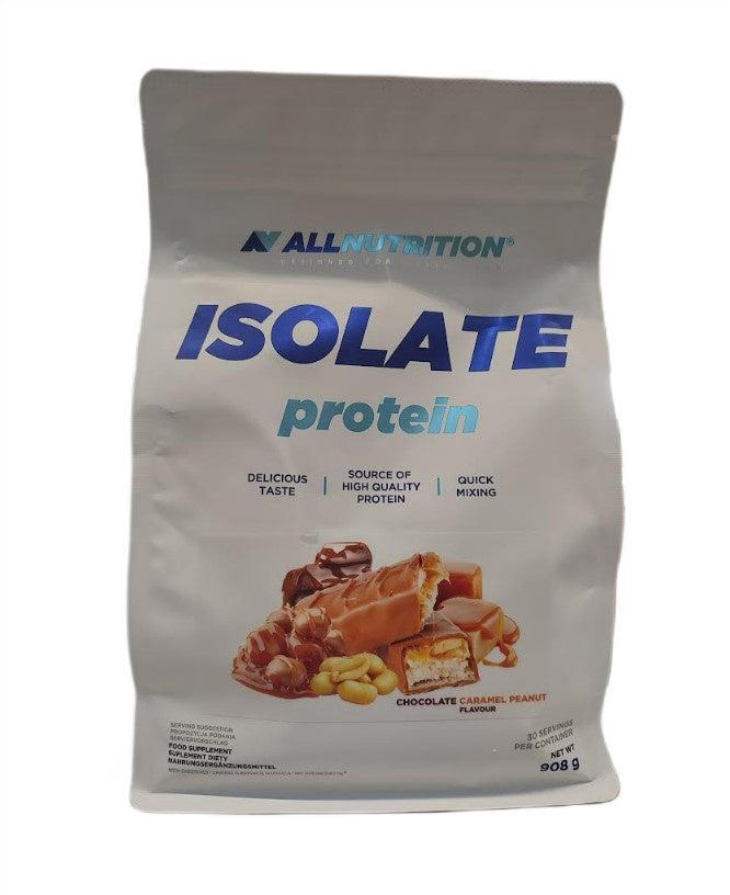 Allnutrition Isolate Protein, Chocolate Caramel Peanut - 908g