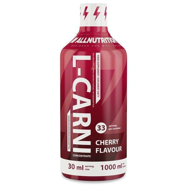 Allnutrition LCarni, Cherry 1000 ml- Lillys Pharmacy and Health Store