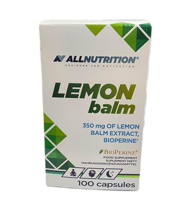 Allnutrition Lemon Balm, 350mg 100 caps- Lillys Pharmacy and Health Store