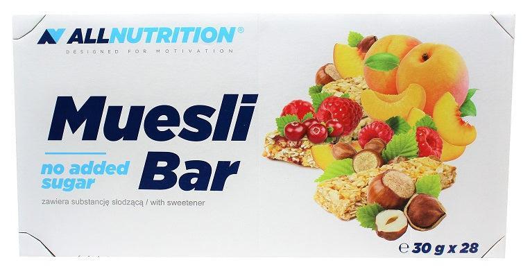 Allnutrition Muesli Bar, Apricot 28 bars- Lillys Pharmacy and Health Store