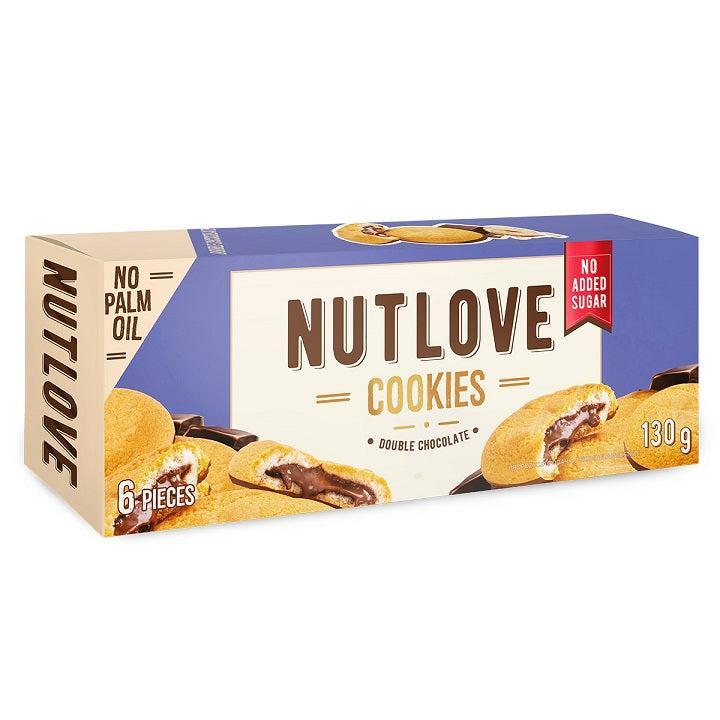 Allnutrition Nutlove Cookies, Double Chocolate 6 cookies- Lillys Pharmacy and Health Store
