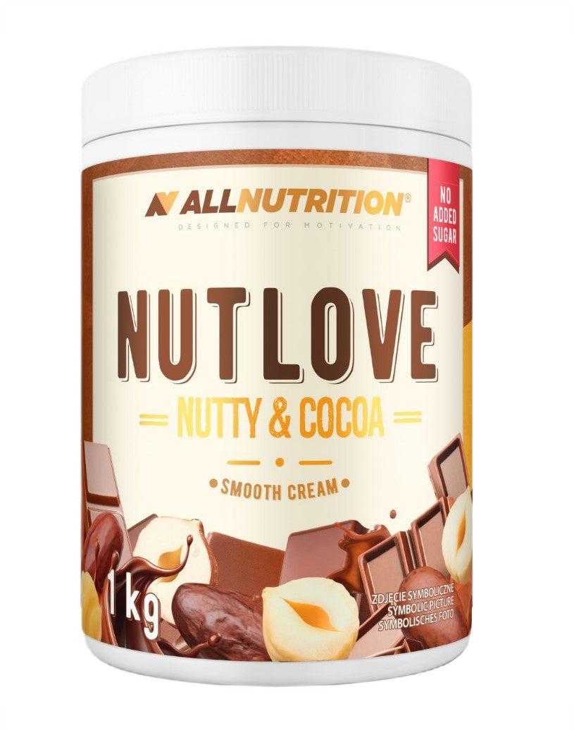 Allnutrition Nutlove, Nutty & Cocoa Smooth Cream 1000g- Lillys Pharmacy and Health Store