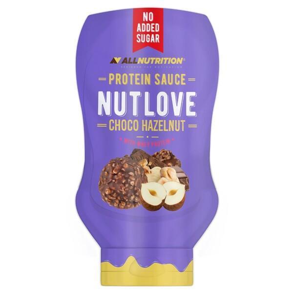 Allnutrition Nutlove Protein Sauce, Choco Hazelnut 280 ml- Lillys Pharmacy and Health Store