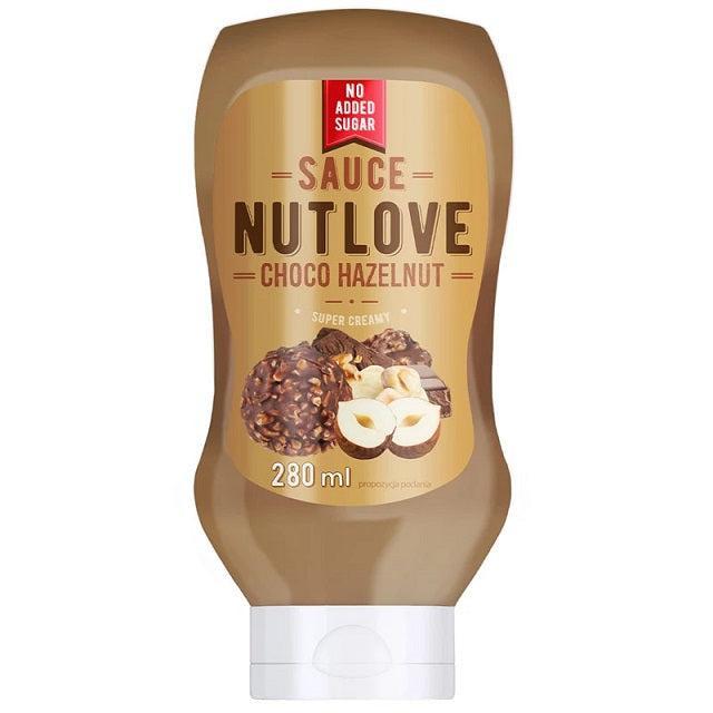 Allnutrition Nutlove Sauce, Choco Hazelnut 280 ml- Lillys Pharmacy and Health Store