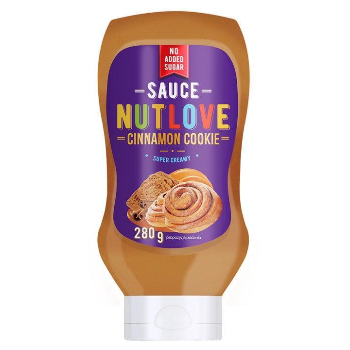 Allnutrition Nutlove Sauce, Cinnamon Cookie 280 ml- Lillys Pharmacy and Health Store
