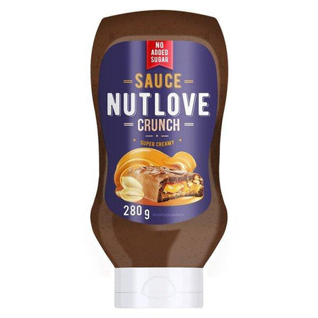 Allnutrition Nutlove Sauce, Crunch 280 ml- Lillys Pharmacy and Health Store