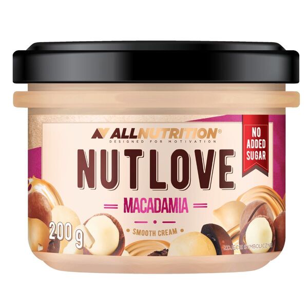 Allnutrition Nutlove Smooth Cream, Macadamia 200g- Lillys Pharmacy and Health Store