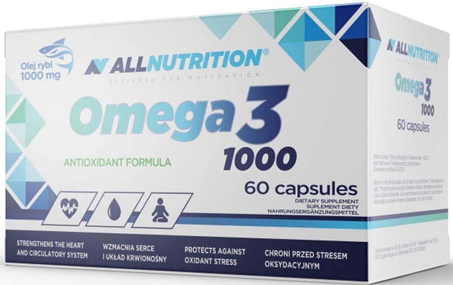 Allnutrition Omega 3, 1000mg 60 caps- Lillys Pharmacy and Health Store
