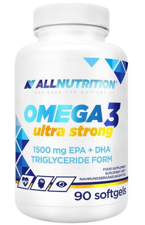 Allnutrition Omega 3 Ultra Strong 90 softgels- Lillys Pharmacy and Health Store