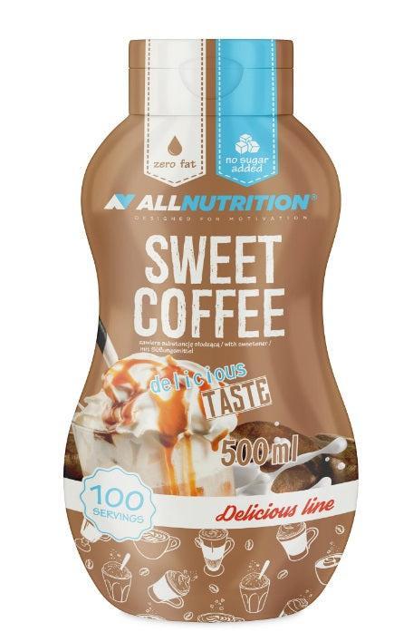 Allnutrition Sweet Sauce, Sweet Coffee 500 ml- Lillys Pharmacy and Health Store