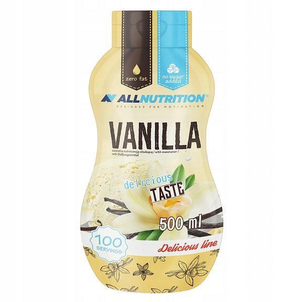 Allnutrition Sweet Sauce, Vanilla 500 ml- Lillys Pharmacy and Health Store