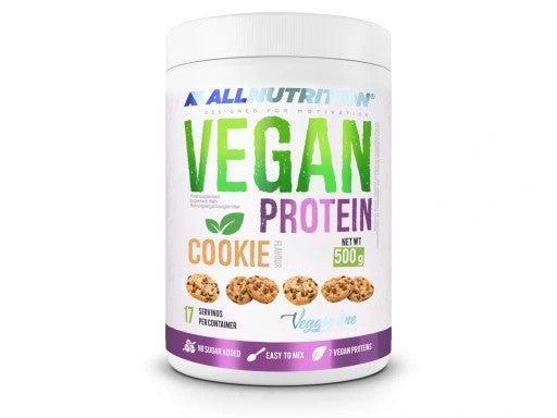 Allnutrition Vegan Protein, Cookie 500g- Lillys Pharmacy and Health Store