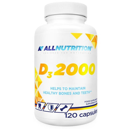 Allnutrition Vit D3 2000, 2000 IU (EAN 5902837755632) 120 caps- Lillys Pharmacy and Health Store