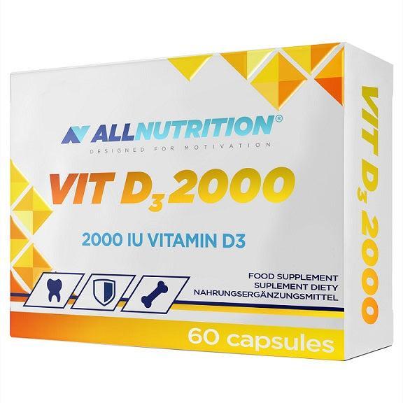 Allnutrition Vit D3 2000, 2000 IU 60 caps- Lillys Pharmacy and Health Store