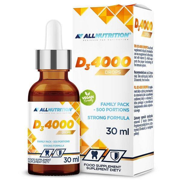 Allnutrition Vit D3 4000 Drops 30 ml- Lillys Pharmacy and Health Store