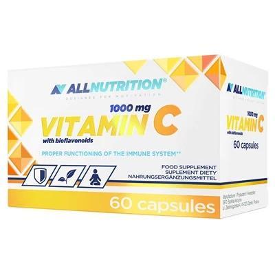 Allnutrition Vitamin C with Bioflavonoids, 1000mg 60 caps- Lillys Pharmacy and Health Store