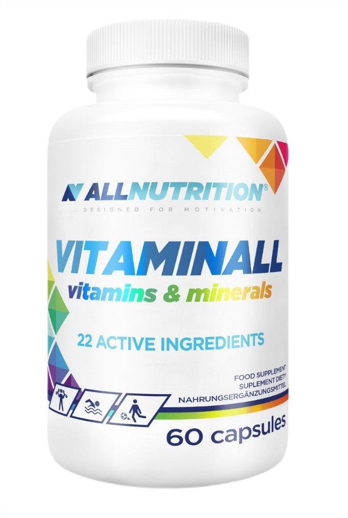 Allnutrition Vitaminall Vitamins & Minerals 60 caps- Lillys Pharmacy and Health Store